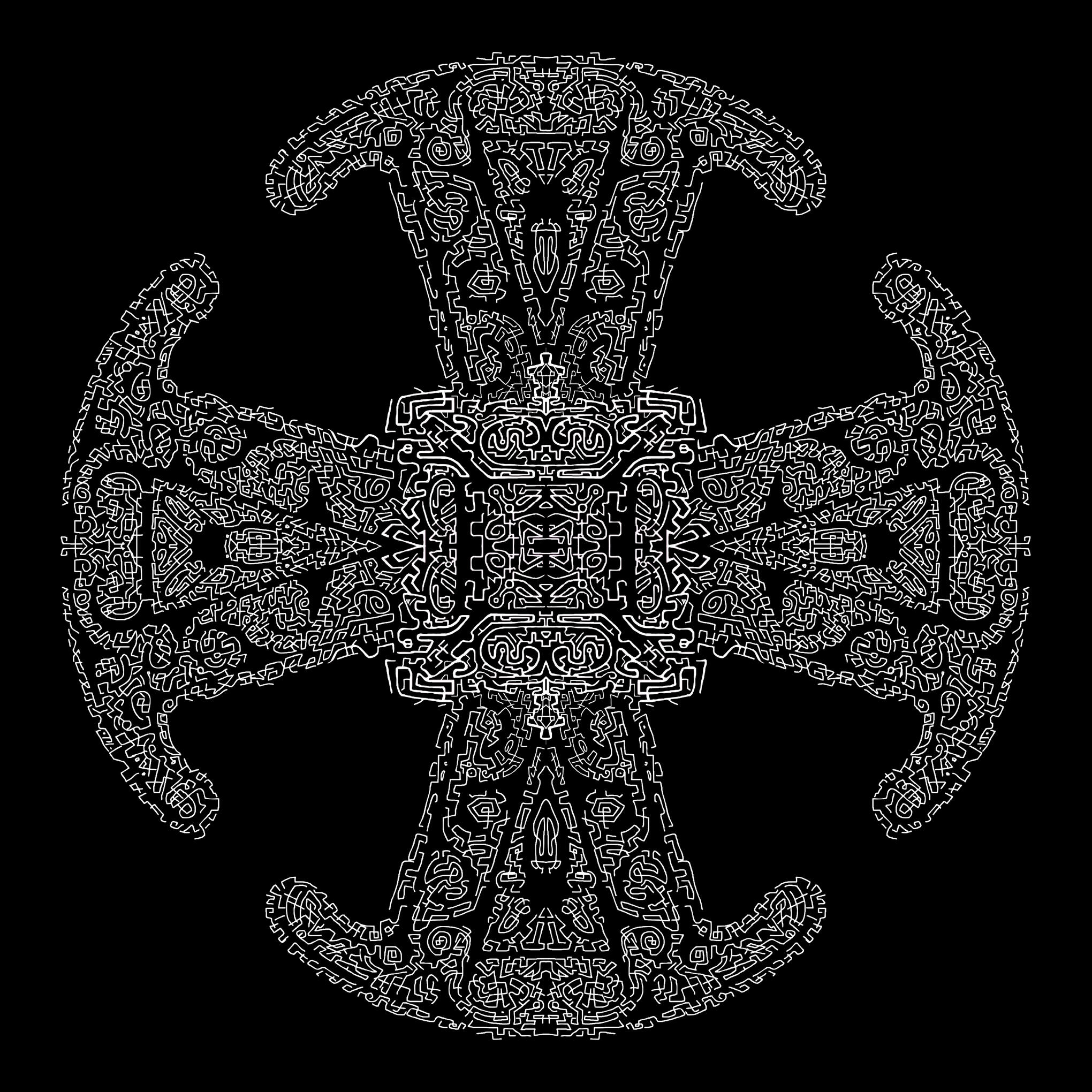 Martin Baker Visual Art image of the Canterbury Cross